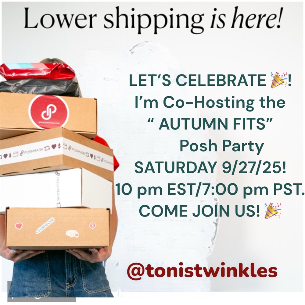 🎉THANKS FOR A GREAT PARTY! UNTIL NEXT TIME, HAPPY POSHING, Y’ALL!🎉